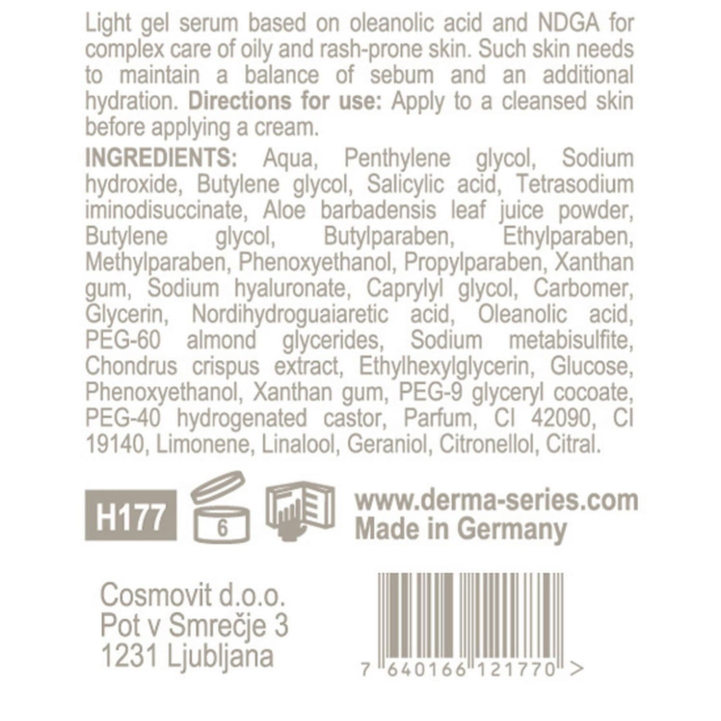 TOTAL OIL-CONTROL SERUM