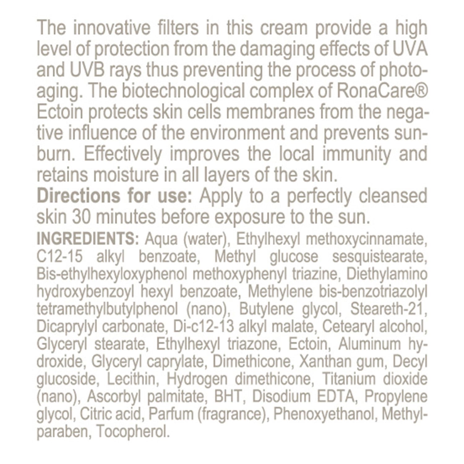 CREAM–PROTECTOR SPF30