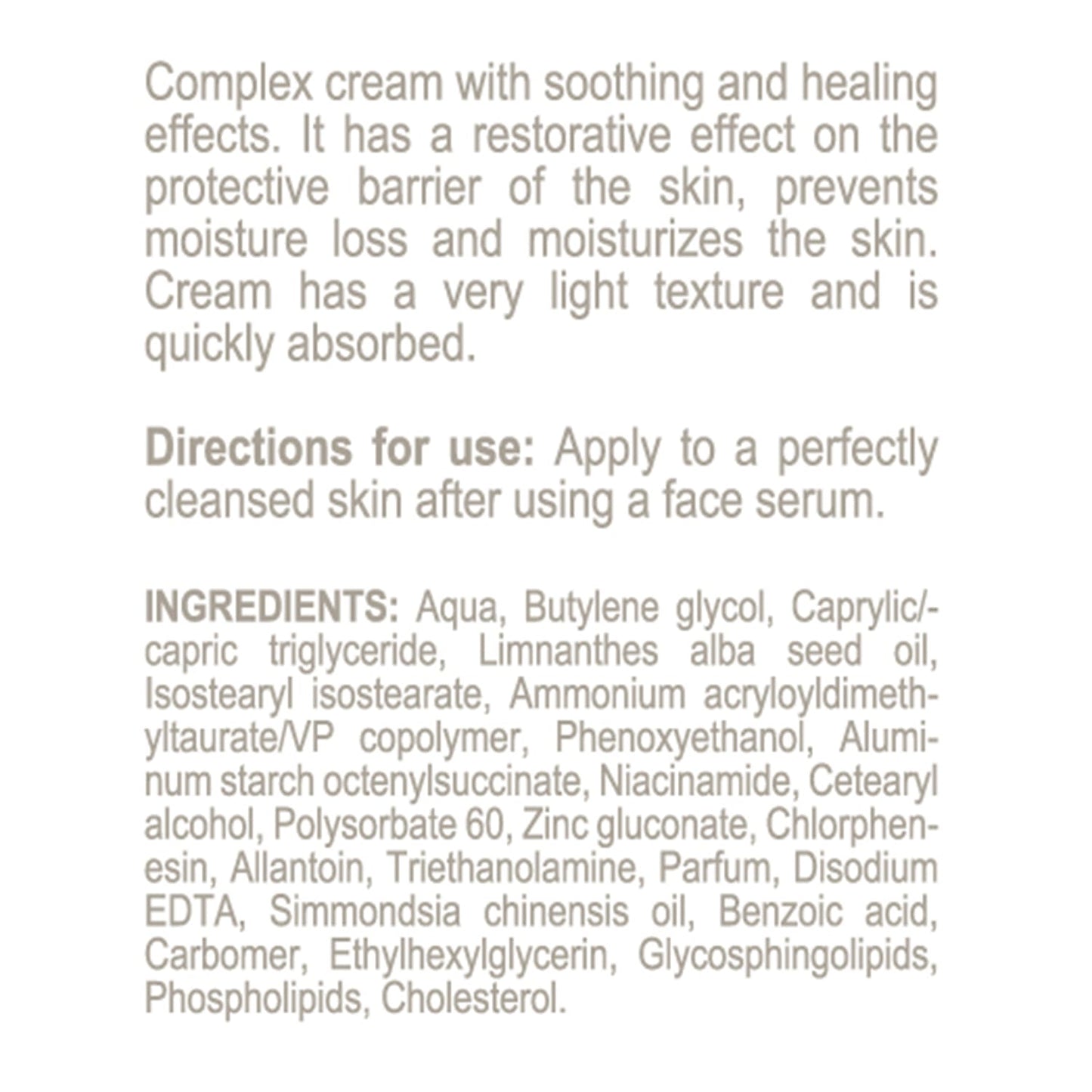 LIPID BALANCING LIGHT CREAM