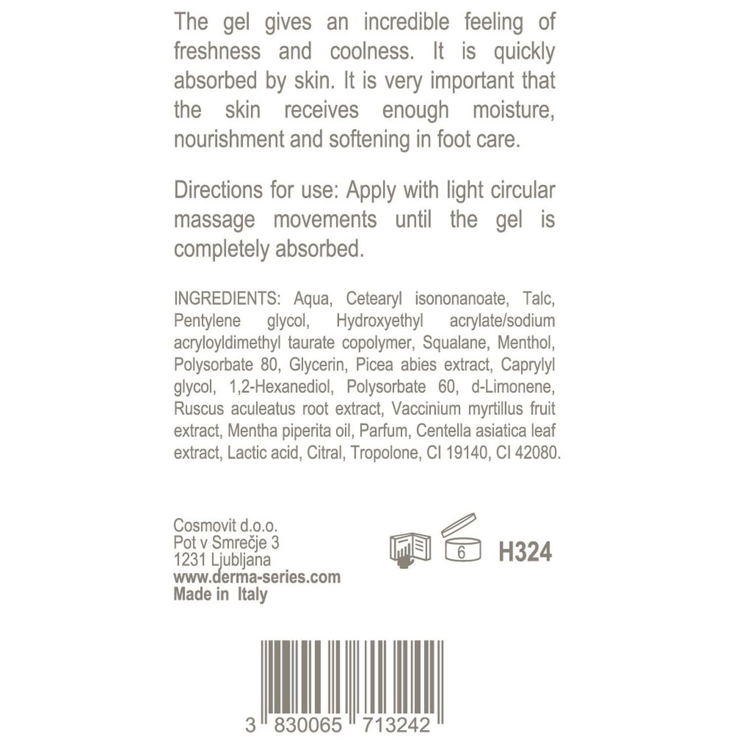 COOLING TONING GEL